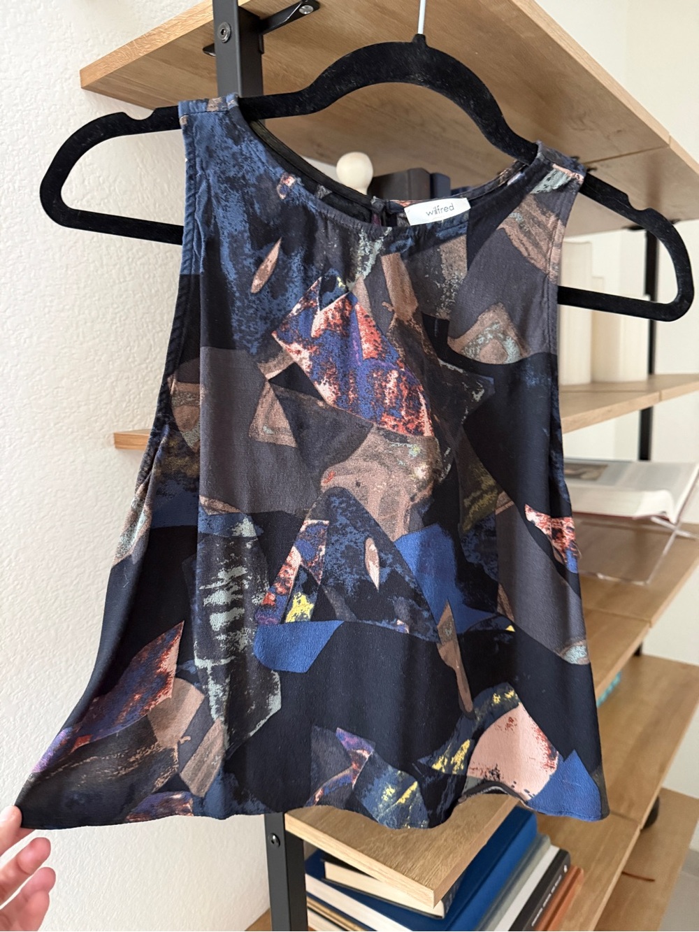 Wilfred by Aritzia Abstract Print Tank | Size M